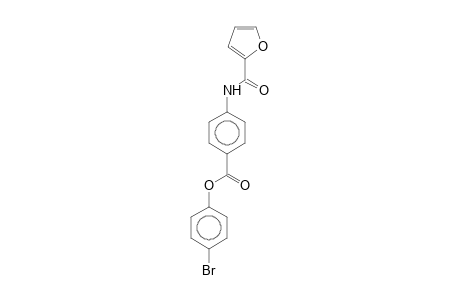 4-Bromophenyl 4-(2-furoylamino)benzoate