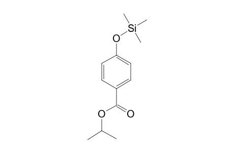 Isopropylbenzoate <4-hydroxy->, mono-TMS