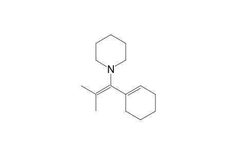 1-(1-Cyclohex-1-enyl-2-methylpropenyl)piperidine