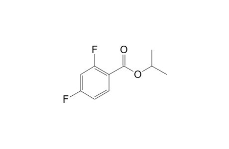 2,4-Difluorobenzoic acid, isopropyl ester