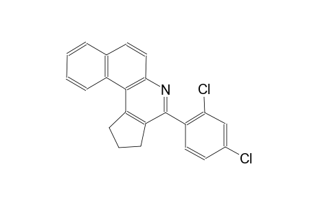 1H-benzo[f]cyclopenta[c]quinoline, 4-(2,4-dichlorophenyl)-2,3-dihydro-