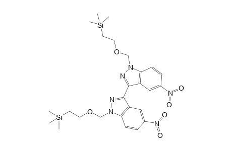 5,5'-Dinitro-1,1'-bis[2-(trimethylsilyl)ethoxymethyl]-[3,3']biindazolyl