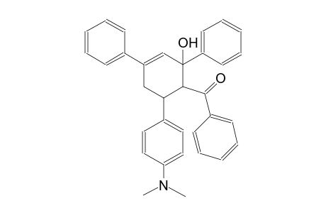 {6-[4-(dimethylamino)phenyl]-2-hydroxy-2,4-diphenyl-3-cyclohexen-1-yl}(phenyl)methanone
