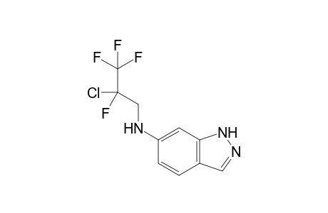 N-(2-Chloro-2,3,3,3-tetrafluoropropyl)-1H-indazol-6-amine