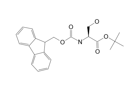 N-ALPHA-(FLUORENYL-9-METHOXYCARBONYL)-L-SERINE-TERT.-BUTYLESTER