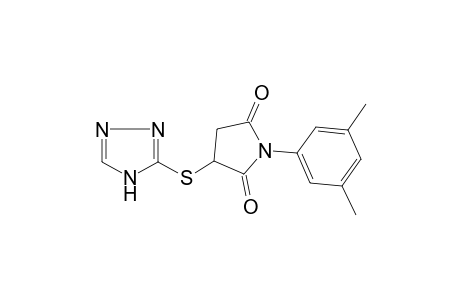 1-(3,5-dimethylphenyl)-3-(1H-1,2,4-triazol-5-ylsulfanyl)pyrrolidine-2,5-dione