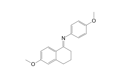 N-(6'-METHOXY-3',4'-DIHYDRONAPHTHALEN-1'(2'H)-YLIDENE)-4-METHOXYBENZENEAMINE