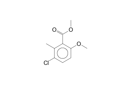 3-Chloro-6-methoxy-2-methylbenzoic acid methyl ester
