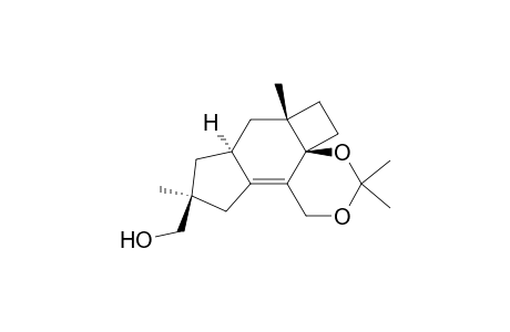 1H-Cyclobut[5,6]indeno[5,4-d][1,3]dioxin-9-methanol, 5,6,6a,7,7a,8,9,10-octahydro-3,3,6a,9-tetramethyl-, [6aS-(4aS*,6a.alpha.,7a.beta.,9.alpha.)]-