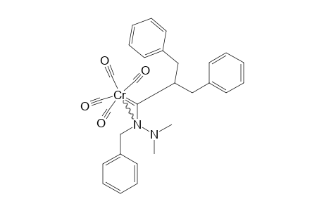 TETRACARBONYL-[(N-BENZYL-N',N'-DIMETHYLHYDRAZINYL)-1-(ETHYL-1-BENZYL-2-PHENYL)-CARBENE]-CHROMIUM-(0)
