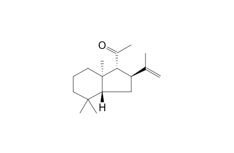 1-ACETYL-2-ISOPROPENYL-4,4,8-TRIMETHYLHEXAHYDROINDANE