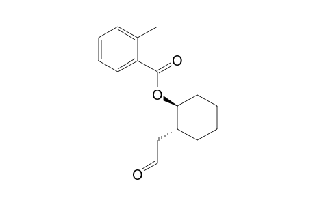 (1S,2R)-2-(2-oxoethyl)cyclohexyl 2-methylbenzoate