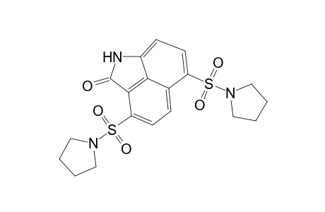 Benzo[cd]indol-2(1H)-one, 3,6-bis(1-pyrrolidinylsulfonyl)-