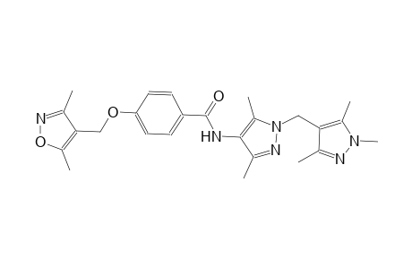 benzamide, 4-[(3,5-dimethyl-4-isoxazolyl)methoxy]-N-[3,5-dimethyl-1-[(1,3,5-trimethyl-1H-pyrazol-4-yl)methyl]-1H-pyrazol-4-yl]-