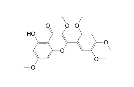 2-Asaryl-5-hydroxy-3,7-dimethoxy-chromone