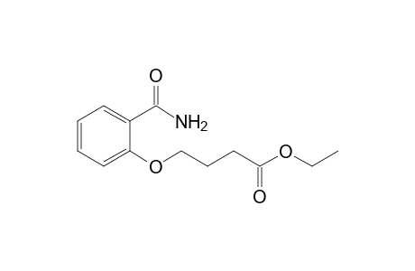 Ethyl (2'-carbamoylphenoxy)-butanoate