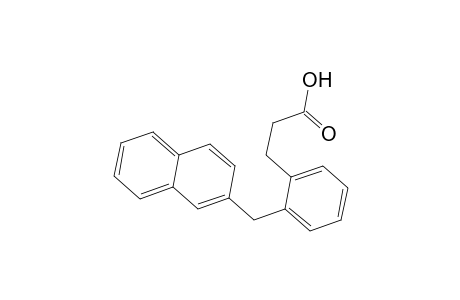 Hydrocinnamic acid, o-(2-naphthylmethyl)-