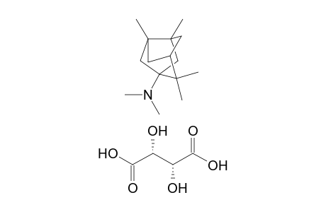 N,N-Dimethyl-(3,7,9,9-tetramethyltricyclo[3.3.1.03,7]non-1-yl)amine (2R,3R)-tartrate