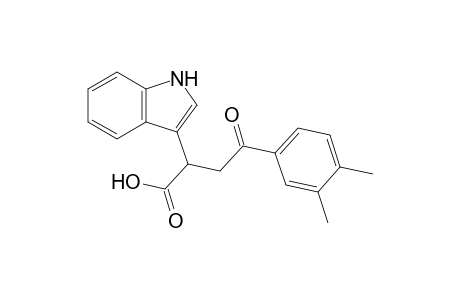 4-(3,4-dimethylphenyl)-2-(1H-indol-3-yl)-4-keto-butyric acid