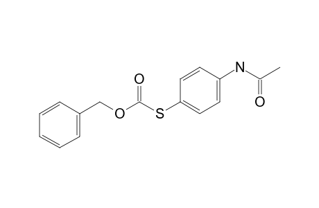[(4-acetamidophenyl)thio]formic acid benzyl ester