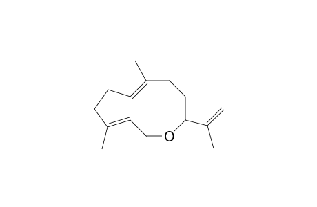 (5E,9E)-5,9-dimethyl-2-(prop-1-en-2-yl)oxacycloundeca-5,9-diene