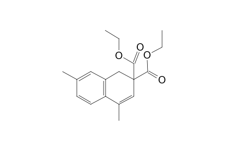 4,7-dimethyl-1H-naphthalene-2,2-dicarboxylic acid diethyl ester