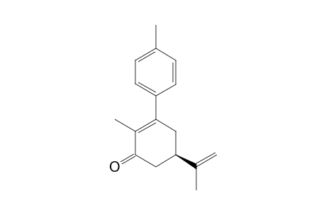 (5R)-ISOPENTENYL-2-METHYL-3-(4-METHYLPHENYL)-CYCLOHEX-2-ENONE