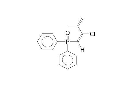 DIPHENYL[(E)-2-CHLORO-3-METHYL-1,3-BUTADIENYL]PHOSPHINOXIDE