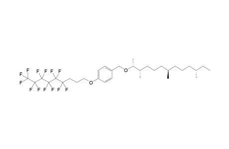 (1R,2S,6R,10S)-1-(1,2,6,10-Tetramethyldodecyloxymethyl)-4-(4,4,5,5,6,6,7,7,8,8,9,9,9-tridecafluorononyloxy)benzene