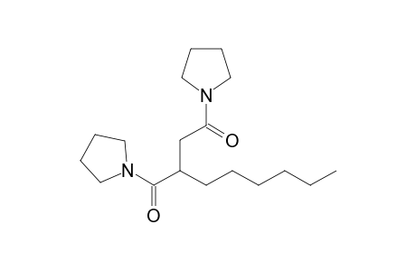 2-Hexyl-1,4-dipyrrolidin-1-yl-butane-1,4-dione