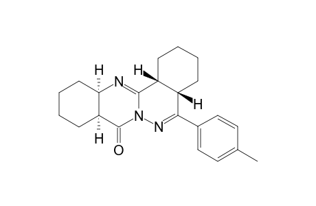 (4A-ALPHA,8A-ALPHA,12A-BETA,13B-BETA)-5-PARA-TOLYL-8H-1,2,3,4,4A,8A,9,10,11,12,13,13A-DODECAHYDROPHTHALAZINO-[1,2-B]-QUINAZOLIN-8-ONE