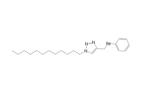 1-Dodecyl-4-[(phenylselanyl)methyl]-1H-1,2,3-triazole