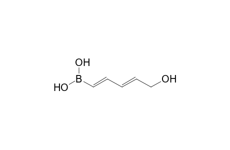 [(1E,3E)-5-hydroxypenta-1,3-dienyl]boronic acid