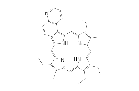 7,12,13,18-Tetraethyl-8,17-dimethylquino[5,6-b]porphyrin