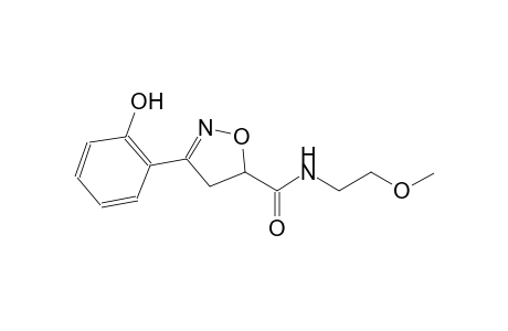 5-isoxazolecarboxamide, 4,5-dihydro-3-(2-hydroxyphenyl)-N-(2-methoxyethyl)-