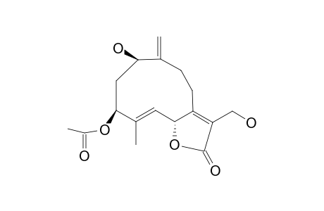 13-O-DESACETYL-1B-HYDROXY-AFRAGLAUCOLIDE