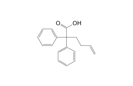 2,2-Diphenyl-5-hexenoic acid