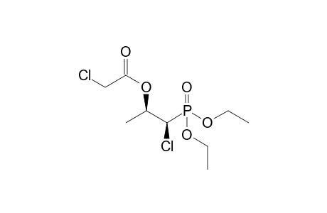 Chloro-acetic acid (1R,2S)-2-chloro-2-(diethoxy-phosphoryl)-1-methyl-ethyl ester