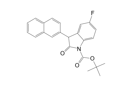 3-(2-Naphthyl)-5-fluoro-N-Boc-2-oxindoline
