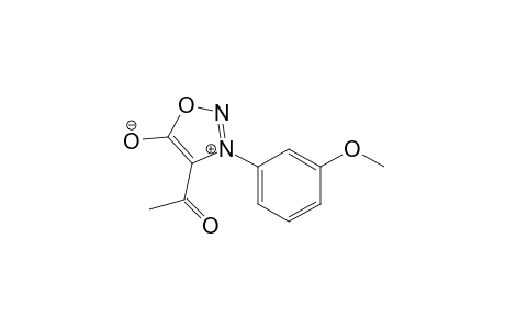 Sydnone, 4-acetyl-3-(3-methoxyphenyl)-