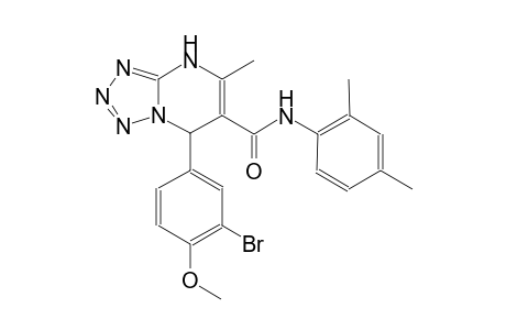 7-(3-bromo-4-methoxyphenyl)-N-(2,4-dimethylphenyl)-5-methyl-4,7-dihydrotetraazolo[1,5-a]pyrimidine-6-carboxamide