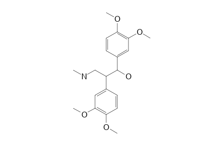 3-(N-METHYLAMINO)-1,2-BIS-(3,4-DIMETHOXYPHENYL)-PROPANOLE