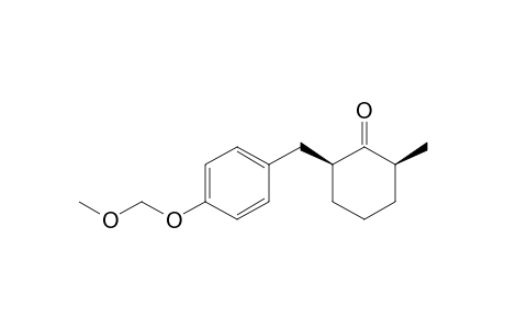 cis-2-[4'-(Methoxymethoxy)benzyl]-6-methylcyclohexanone