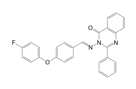 3-({(E)-[4-(4-Fluorophenoxy)phenyl]methylidene}amino)-2-phenylquinazolin-4(3H)-one