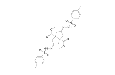 Dimethyl cis-3,7-bis(p-tolylsulfonylhydrazono)bicyclo[3.3.0]octane-1,5-dicarboxylate
