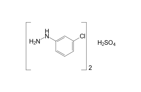 (m-chlorophenyl)hydrazine, sulfate(2.1)(salt)