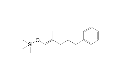 Trimethyl-[(E)-2-methyl-5-phenyl-pent-1-enoxy]silane