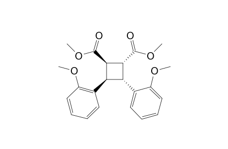 Dimethyl t-3,c-4-di(2-methoxyphenyl)cyclobutane-r-1,t-2-dicarboxylate