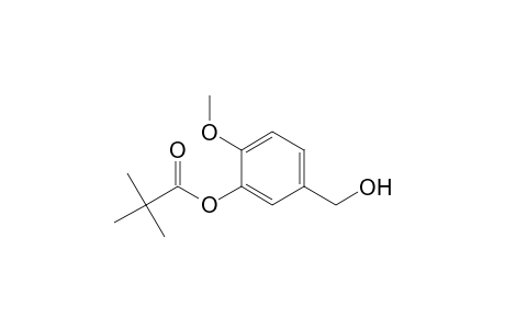 2,2-Dimethylpropionic acid (2-methoxy-5-methylol-phenyl) ester