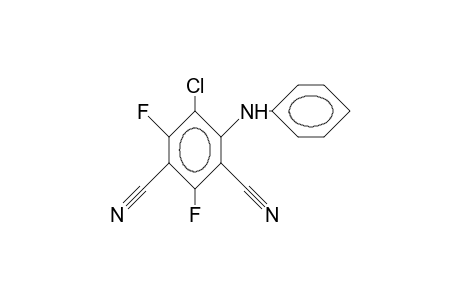 N-Phenyl-6-chloro-2,4-dicyano-3,5-difluoro-aniline